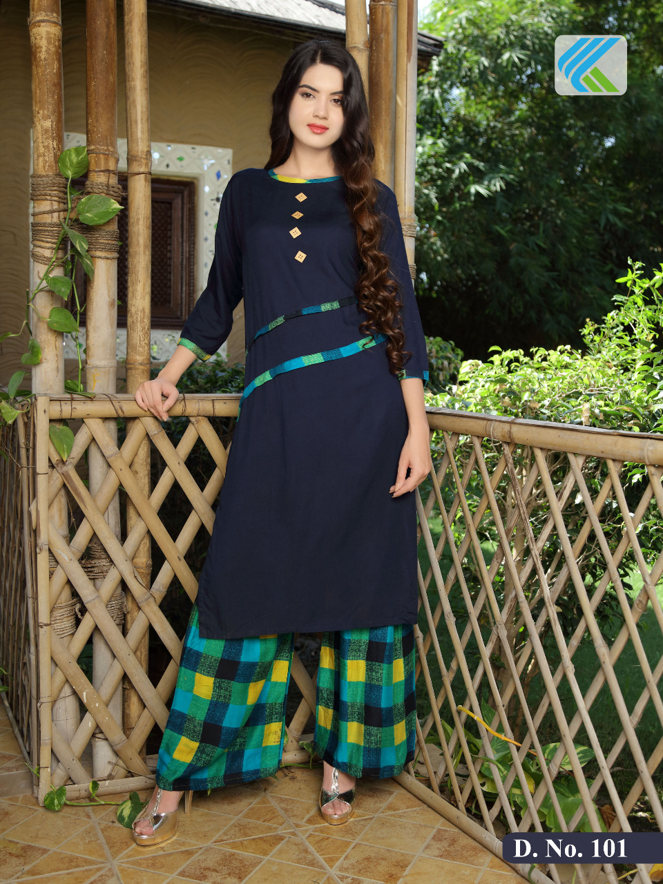 Rabia By Kailash 101 To 104 Series Beautiful Colorful Stylish Fancy Casual Wear & Ethnic Wear & Ready To Wear Premium Rayon Printed Kurtis At Wholesale Price