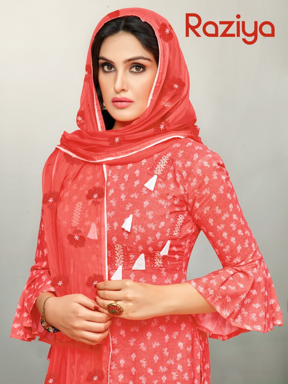 Raziya By Moof Fashion 106 To 112 Series Beautiful Suits Stylish Fancy Colorful Casual Wear & Ethnic Wear Collection Cotton Satin Printed Dresses At Wholesale Price