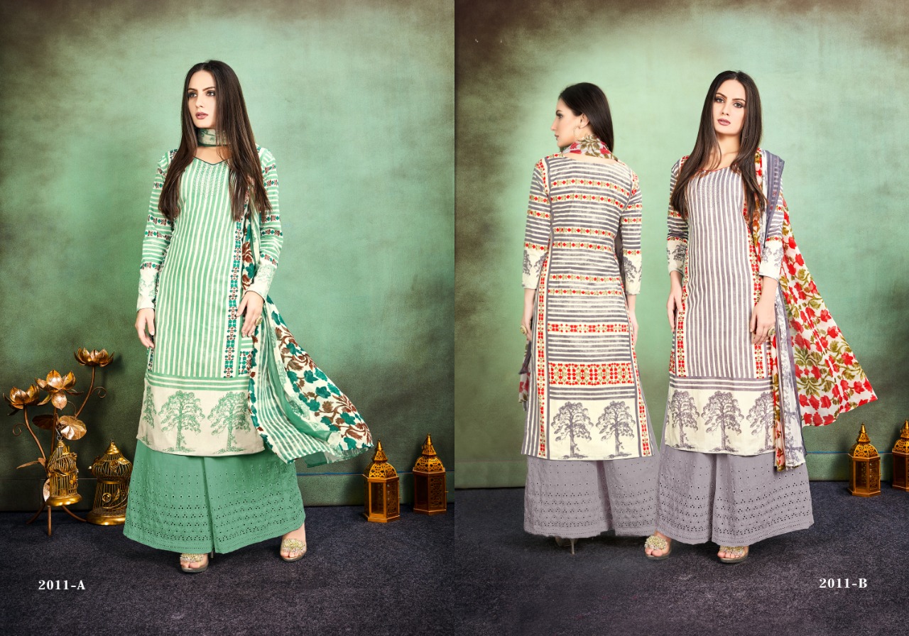 Seasons Vol-2 By Aaa Design Studio 2007-a To 2012-b Series Indian Traditional Wear Collection Beautiful Stylish Fancy Colorful Party Wear & Occasional Wear Cotton Lawn Print With Sarvoski Work Dress At Wholesale Price
