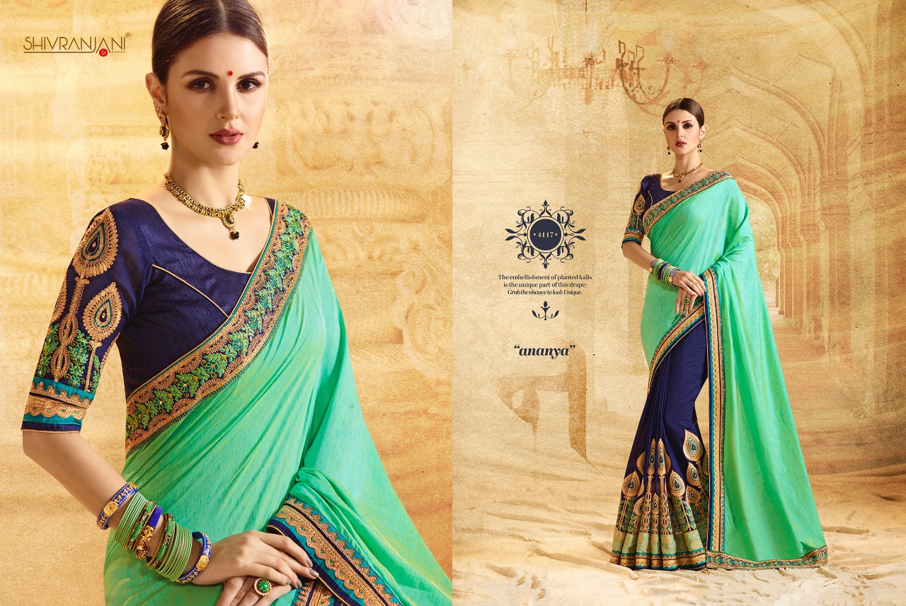 Shivranjani 4116 Series By Shivranjani Sarees 4116 To 4127 Series Indian Traditional Wear Collection Beautiful Stylish Fancy Colorful Party Wear & Occasional Wear Fancy Embroidered Sarees At Wholesale Price
