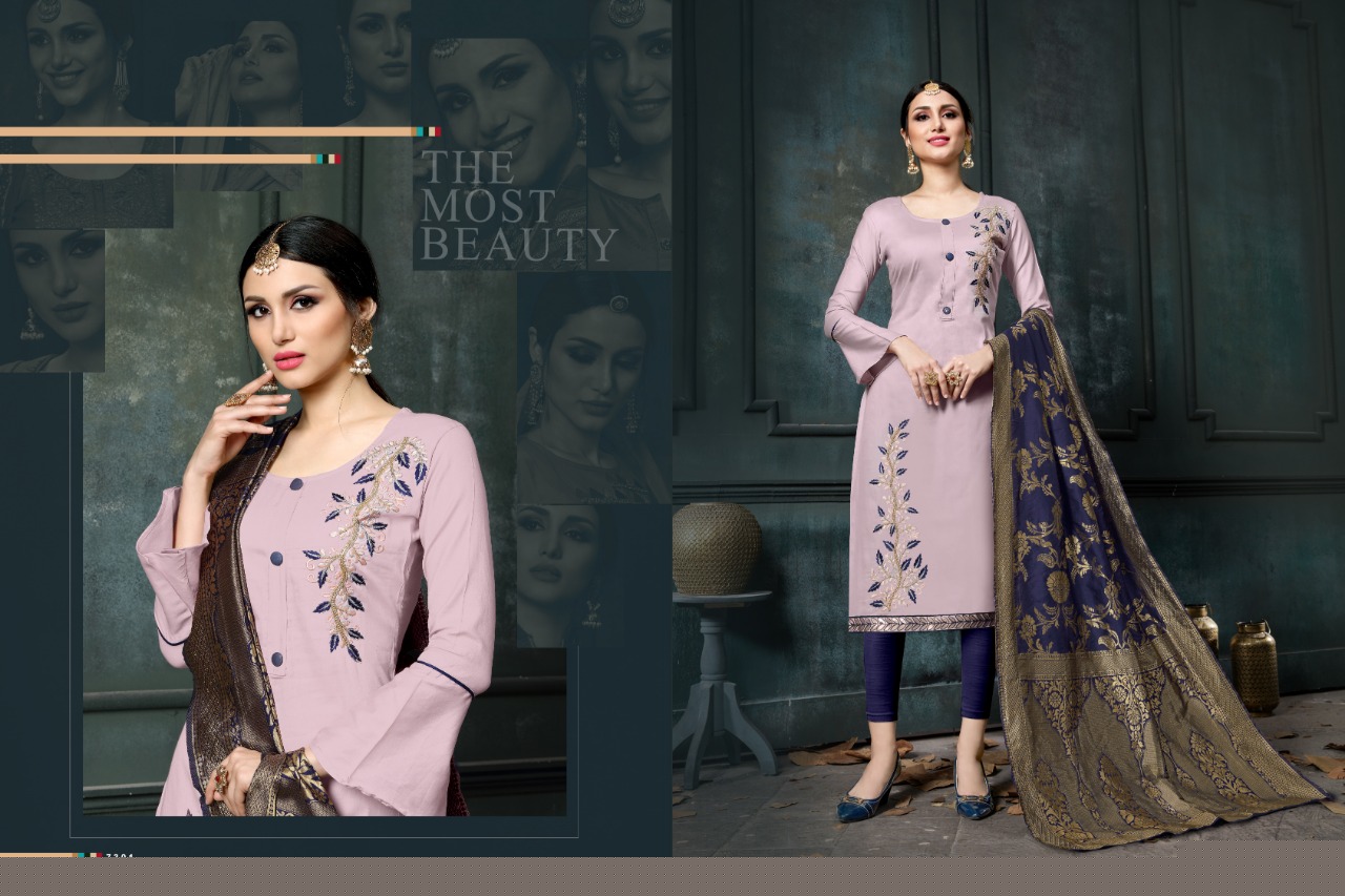 Sulatanna By Micro Designer 7301 To 7312 Series Beautiful Suits Colorful Stylish Fancy Colorful Casual Wear & Ethnic Wear Heavy Jam Cotton Embroidered Dresses At Wholesale Price