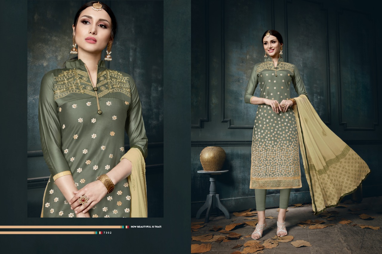 Sulatanna By Micro Designer 7301 To 7312 Series Beautiful Suits Colorful Stylish Fancy Colorful Casual Wear & Ethnic Wear Heavy Jam Cotton Embroidered Dresses At Wholesale Price