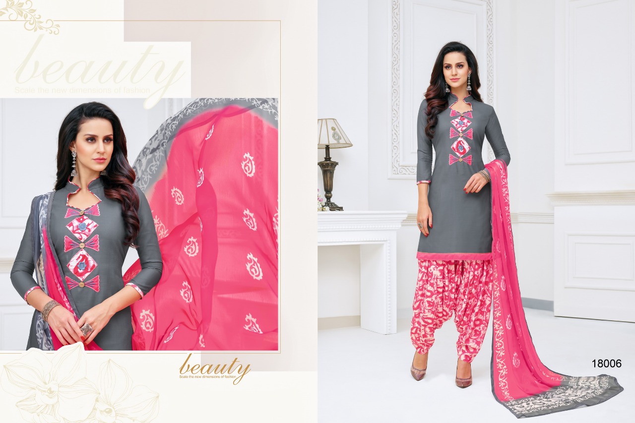 Swiggy By Kapil Tex 18001 To 18012 Series Designer Patiyala Suits Collection Beautiful Stylish Fancy Colorful Party Wear & Ethnic Wear Slub Pattern With Cut Past Work Dresses At Wholesale Price
